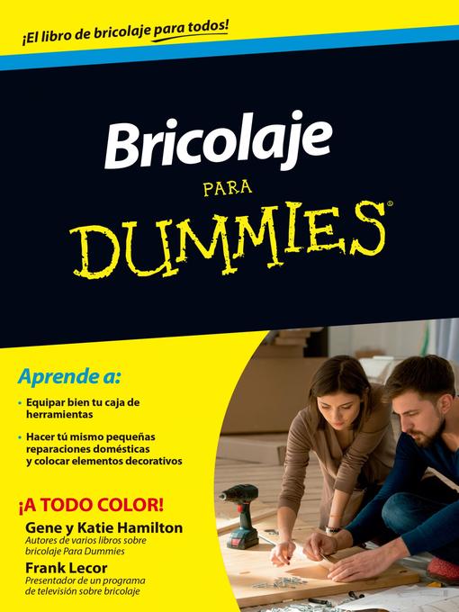 Title details for Bricolaje para Dummies by Frank Lecor - Available